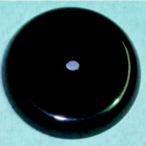 Castor Cap, thin Black 609-099P