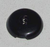Castor Cap, Heavy Black 636-177P