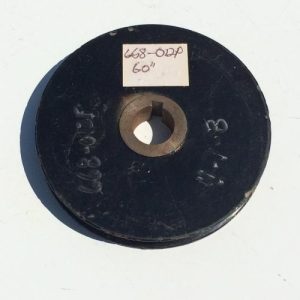 Pulley, Top of Spindle 60" 668-012P