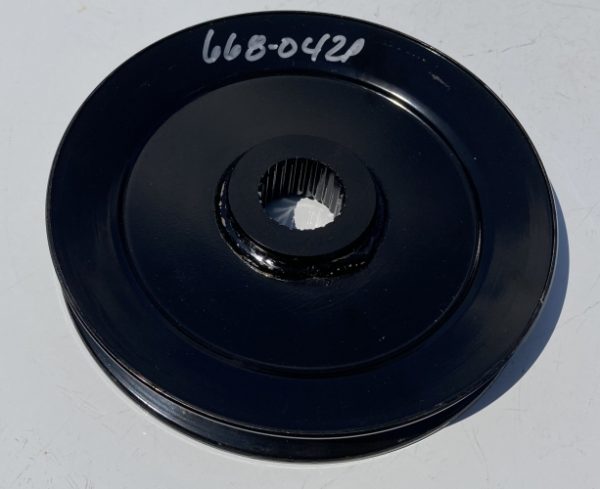 Pulley for H.D. Splined Spindles - 6.125" - 668-042P - Image 4