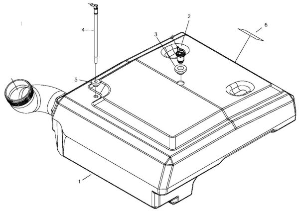 Gas Tank H-2945