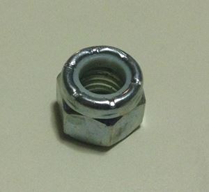 Lock nut, nylock, 3/8" F-1239