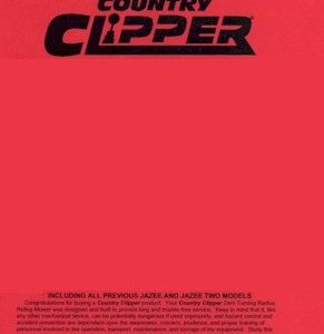 Operators Manuals