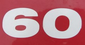 Decal, Deck, 60 P-11952
