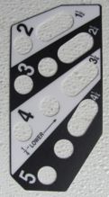 Decal, 1/4 inch cut height P-12034