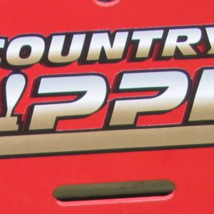 Decal Country Clipper side panel logo - large P-12097