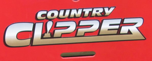 Decal Country Clipper side panel logo - large P-12097